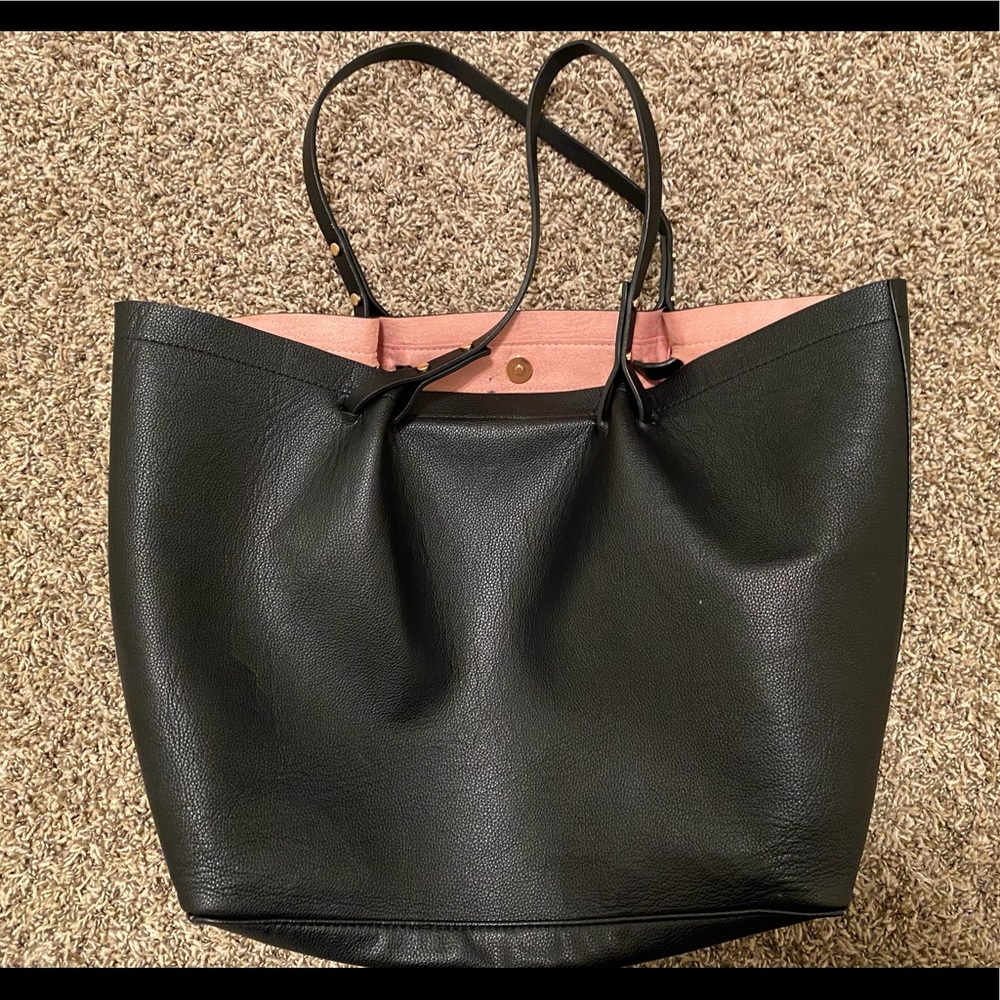 H&M black tote bag